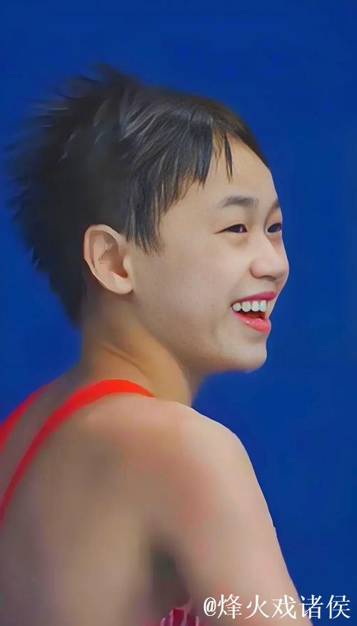 全红婵，我的神秘偶像！我要效仿托马斯王的爆炸头造型